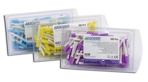 Endoneedle Bleue 0.7 Mm 23G Paro 100pcs