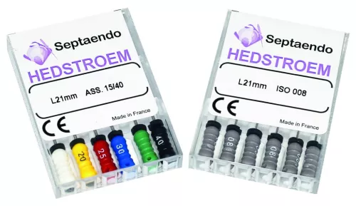 Lime Endo Hedstroem 25Mm Iso 035 6pcs
