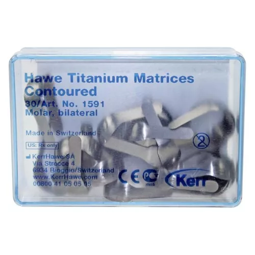 Matrices Titane Contoured 0.03 Mm 30pcs
